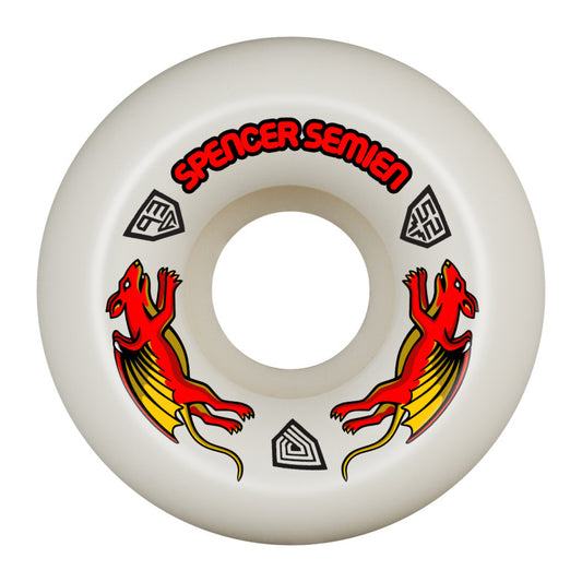 Powell-Peralta™ Dragon Formula Pro • Spencer Semien • Nano Rat • 52mm x 30mm • 93A • V5 • Off White