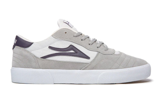 Chaussures de skate Lakai Cambridge - Gris clair/blanc