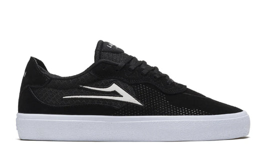 Chaussures de skate Lakai Essex - Noir/Blanc