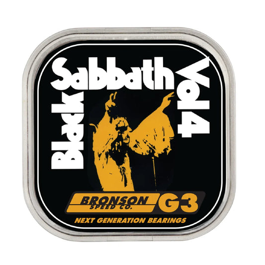 Bronson Speed Co. x Black Sabbath Vol 4 G3 Skateboard Bearings (8Pk)
