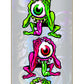 Santa Cruz Team Deck Eyegore Prismatic FeelBase 8.0"