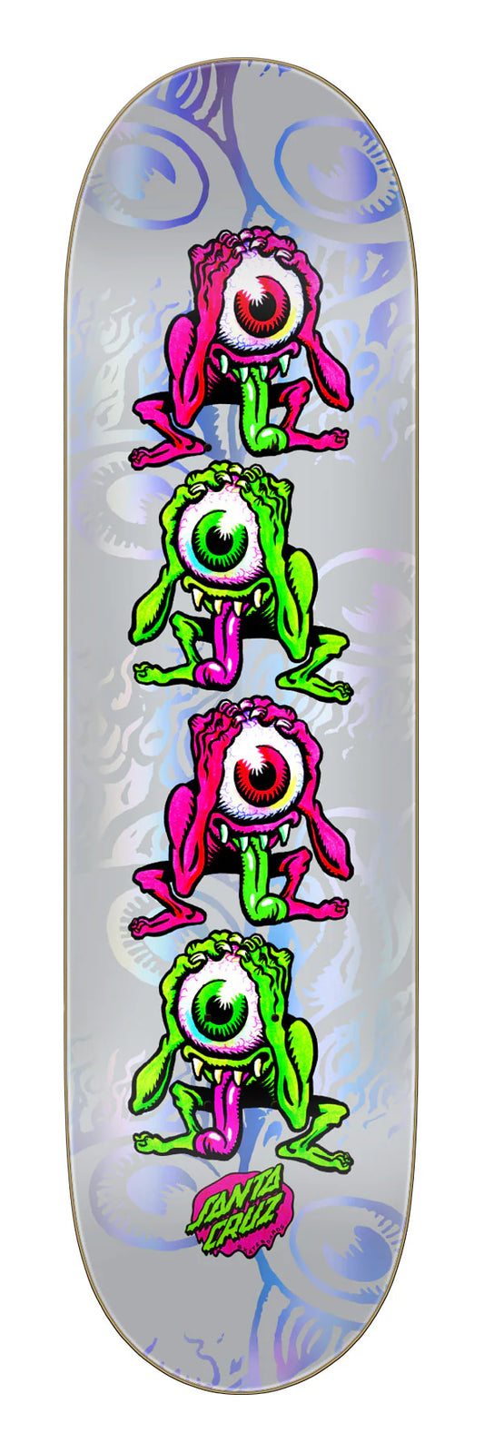 Santa Cruz Team Deck Eyegore Prismatic FeelBase 8.0"