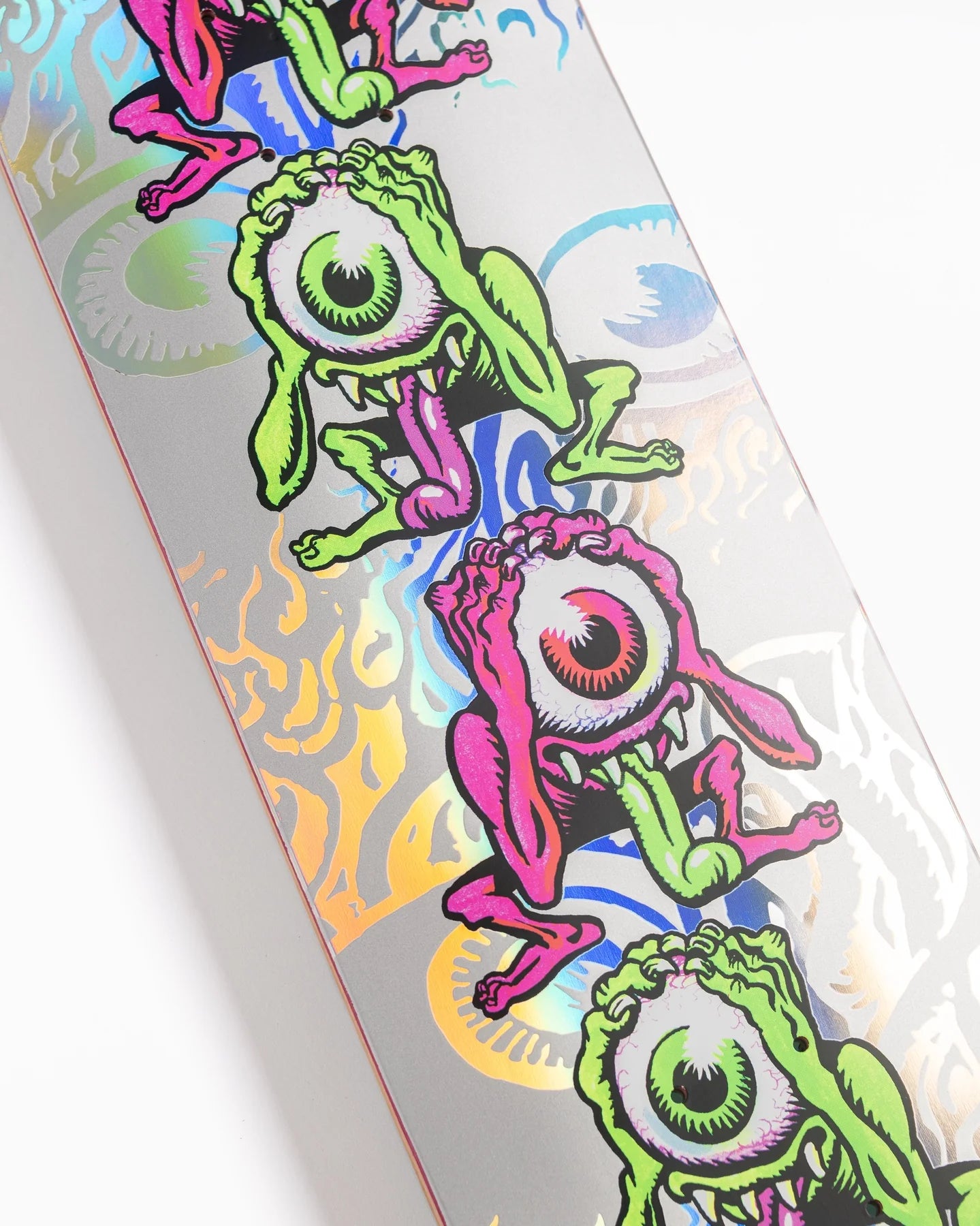 Santa Cruz Team Deck Eyegore Prismatic FeelBase 8.0"