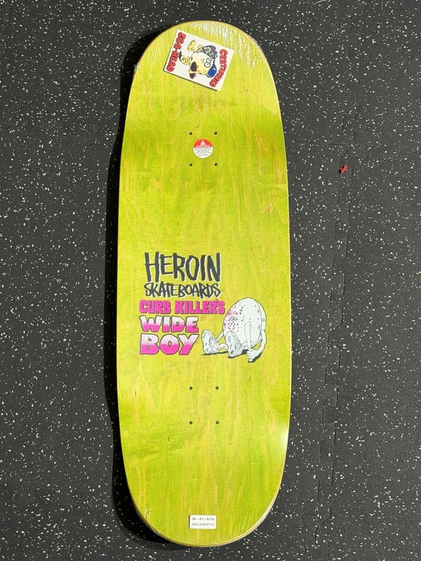 Heroin Curb Killer Wide Boy 10.75”