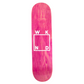 WKND White Logo Mini Skateboard Deck 7.25" (Various Woodstains)