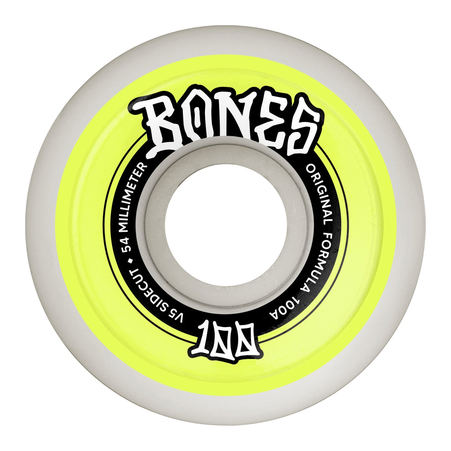 BONES™ OG Formula • Wides • 54mm • 100A • V4 • White