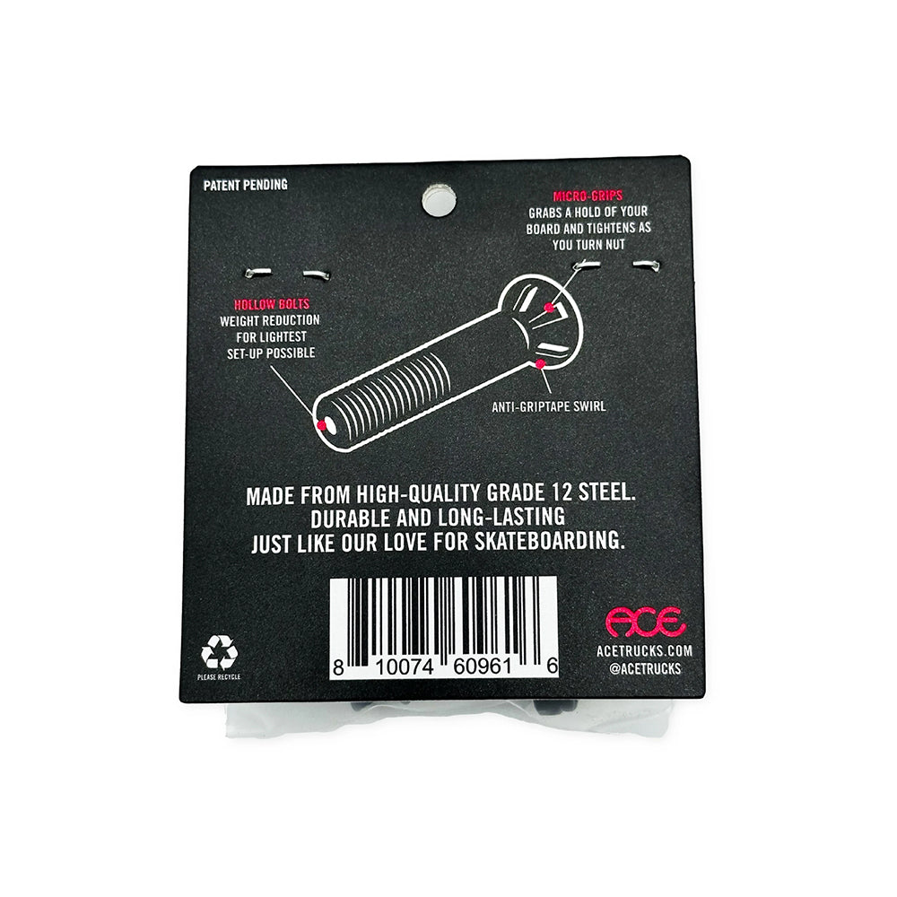 Ace AF1 Hollow Hardware Allen Bolts 7/8"