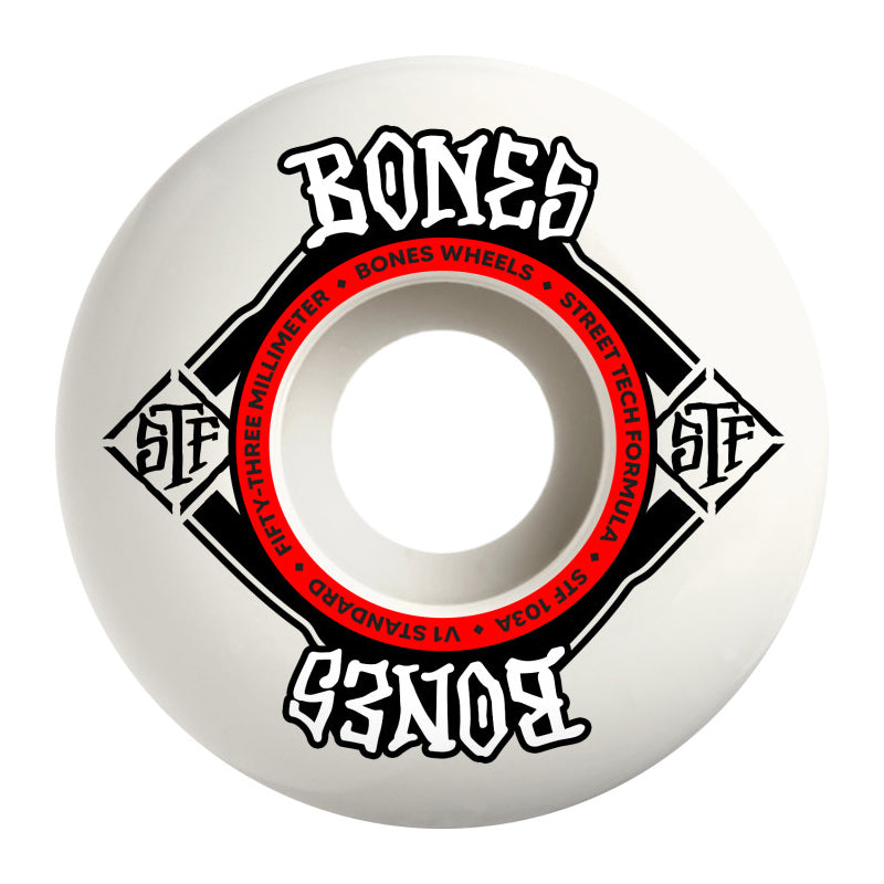 BONES Wheels STF V5 Sidecut 53mm 103A