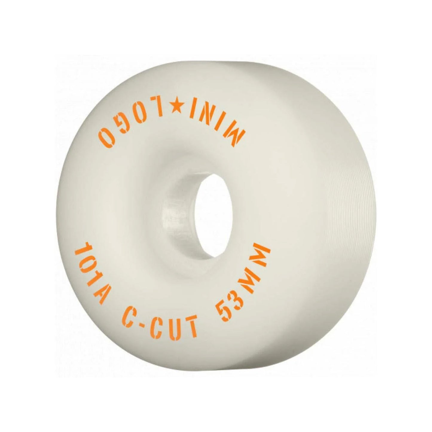 Mini-Logo C-Cut "2" • 53mm x 101A White