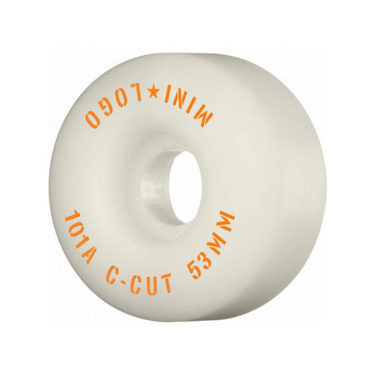 Mini-Logo C-Cut "2" • 53mm x 101A White
