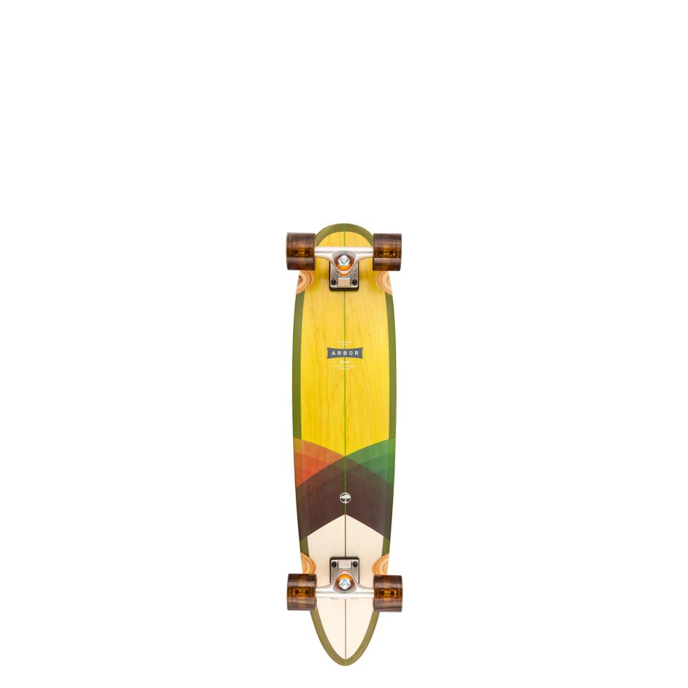 Arbor Foundation Breach Yellow/White 34 IN Complete Cruiser
