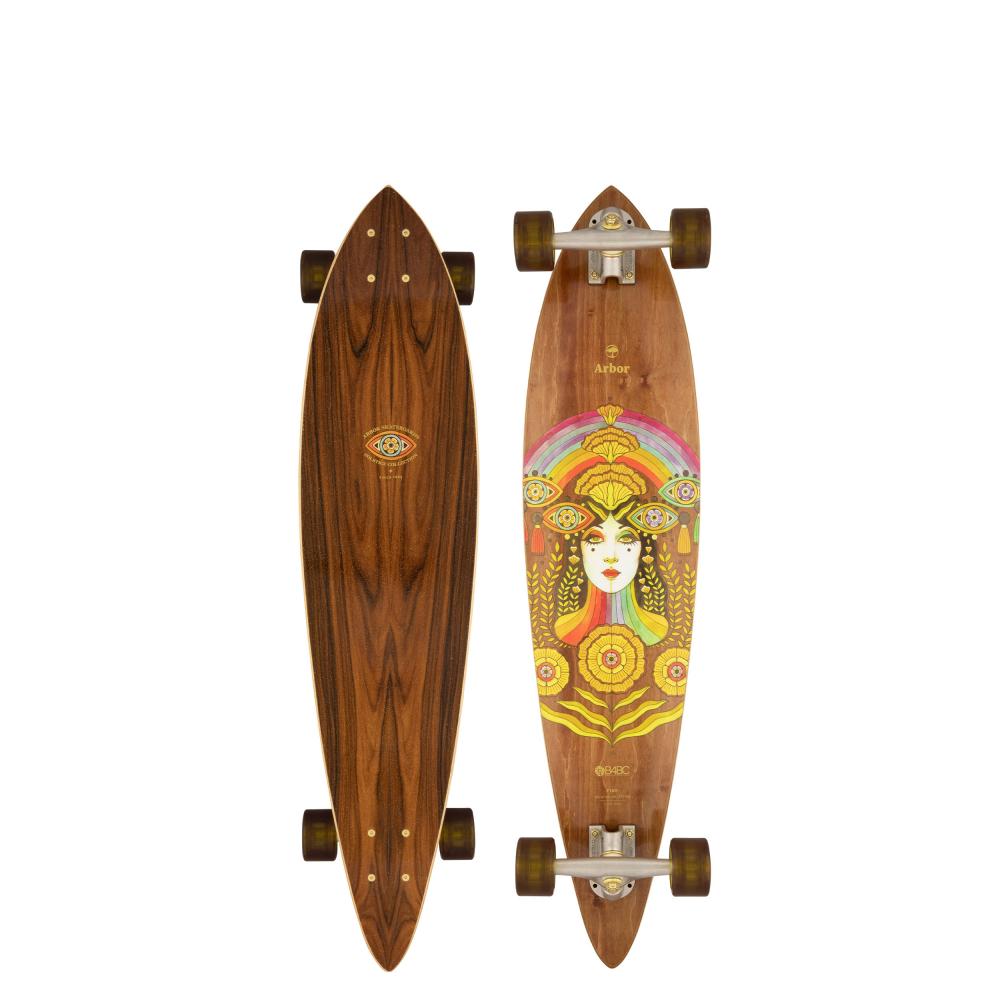 Arbor Solstice B4BC Fish Multi 37 IN Performance Complete Cruiser