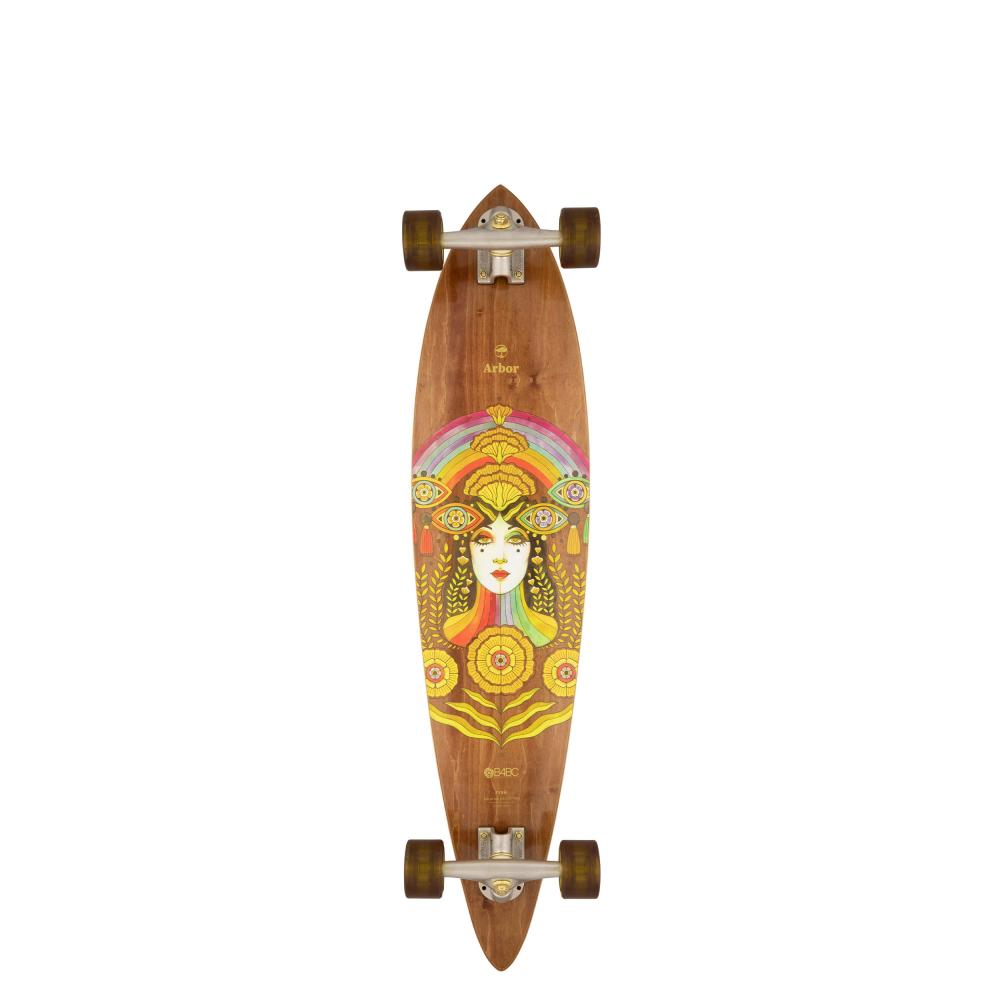 Arbor Solstice B4BC Fish Multi 37 IN Performance Complete Cruiser