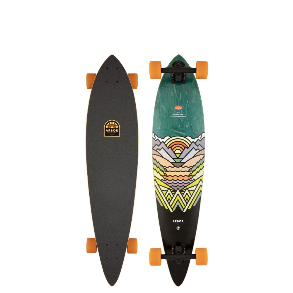 Arbor Artist Fish Multi 37 IN Performance Complete Cruiser