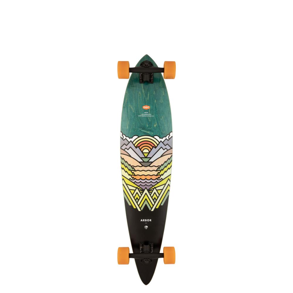 Arbor Artist Fish Multi 37 IN Performance Complete Cruiser