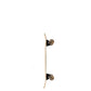 Arbor Bamboo Pocket Rocket White/Black 27 IN Complete Cruiser