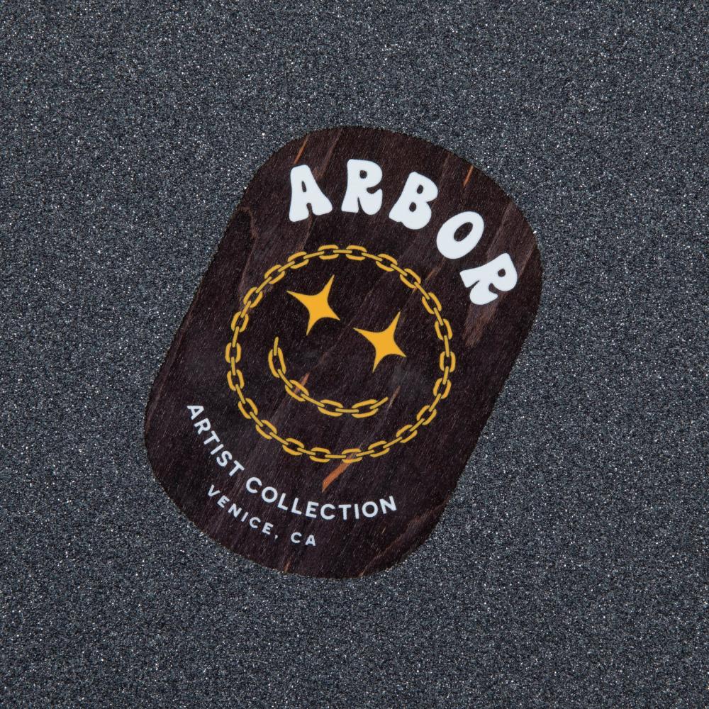 Arbor Boss Dog Artist Pocket Rocket Black 27 IN Complete Cruiser