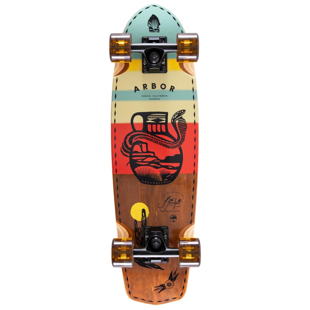 Arbor Jess Mudgett Pocket Rocket Multi 27 IN Complete Cruiser
