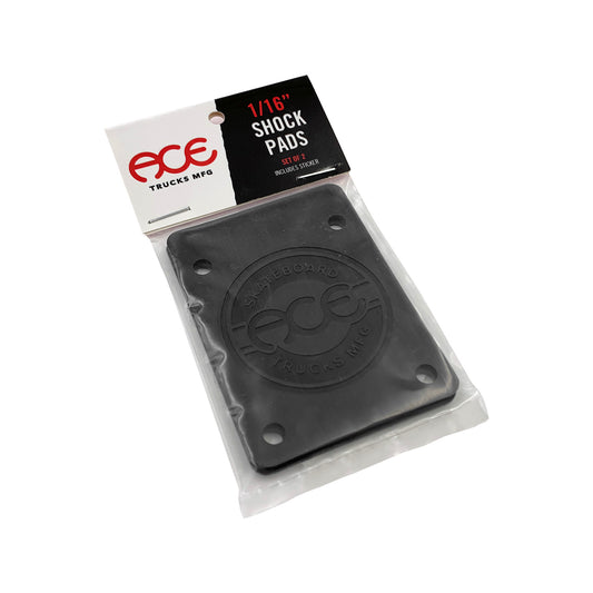 Ace  1/16" Shock Pads Black