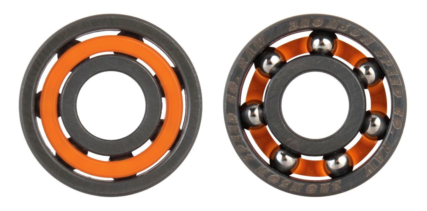 Bronson Speed Co. Bearings Raw (Pack of 8)