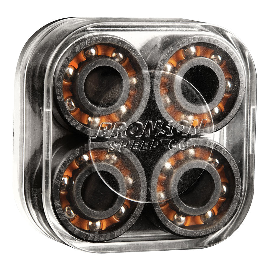 Bronson Speed Co. Bearings Raw (Pack of 8)