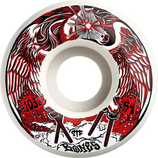 Bones STF Peg-Leg-Asus V1 Standard Skateboard Wheels - 53mm 103A