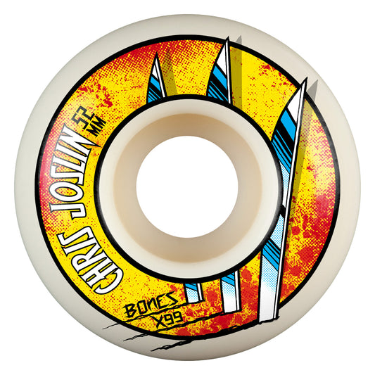 Bones Wheels X Formula Joslin Slice Of Life V1 Standard 99A Skateboard Wheels (4Pk)