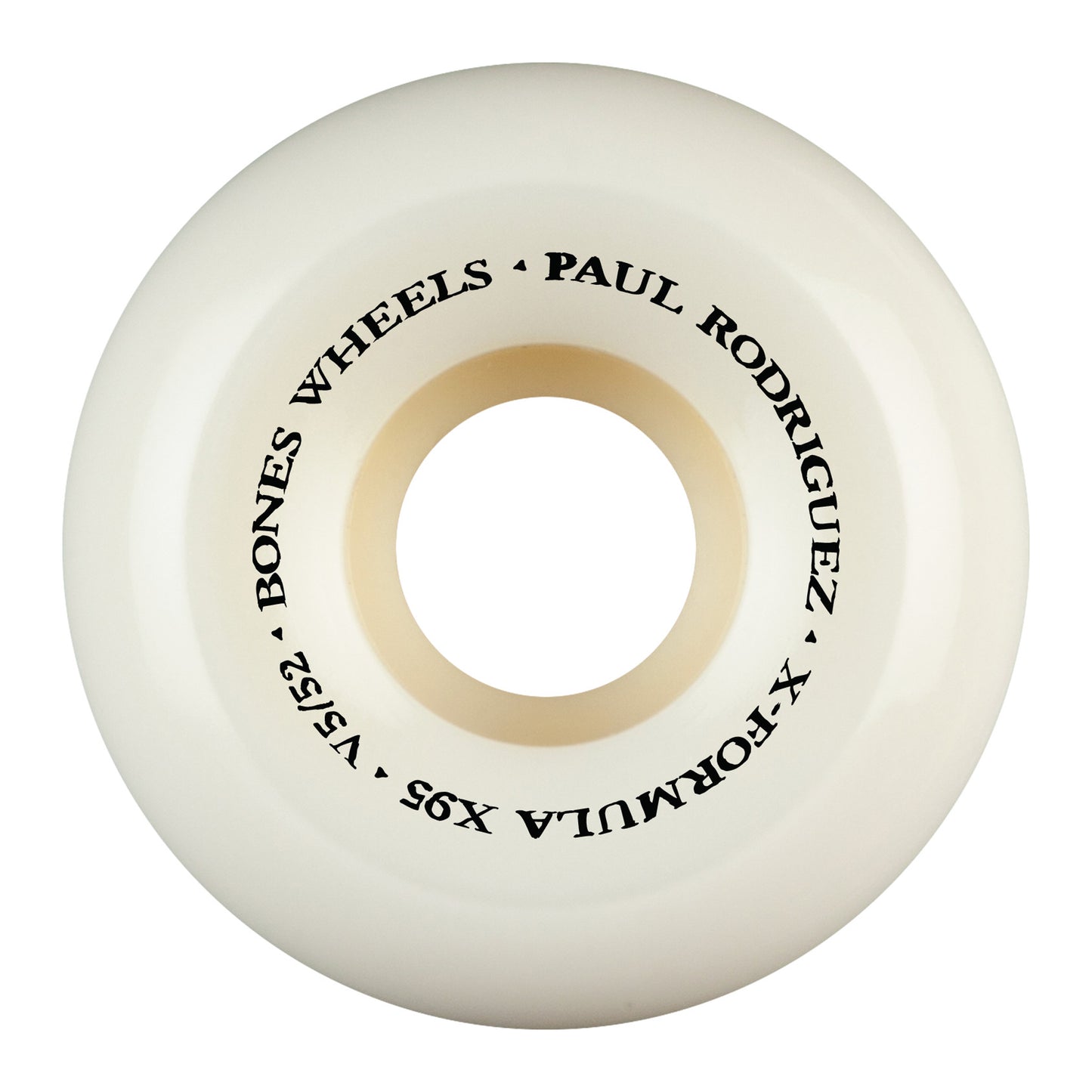 Bones Wheels X Formula P-Rod SW Heel V5 Sidecut 95A 52mm Skateboard Wheels (4Pk)