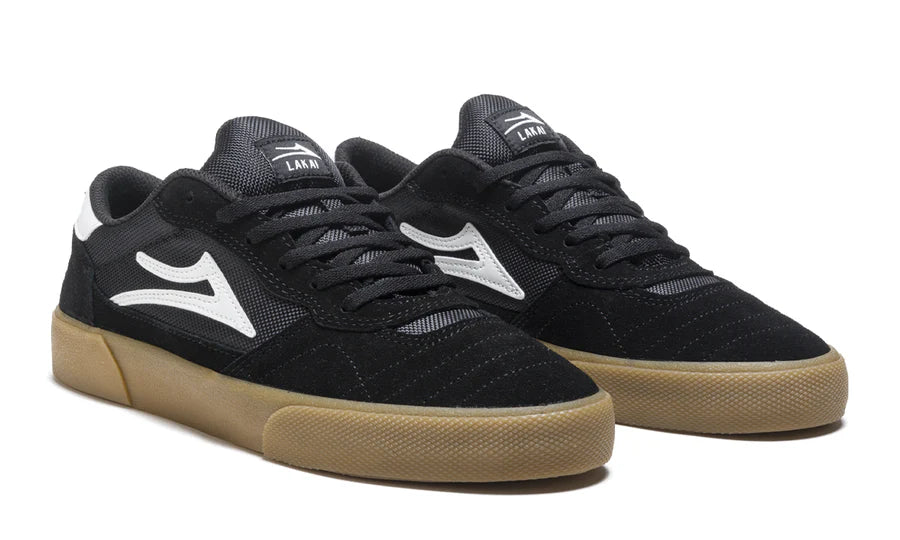 Lakai Cambridge Skate Shoes - Black/Gum