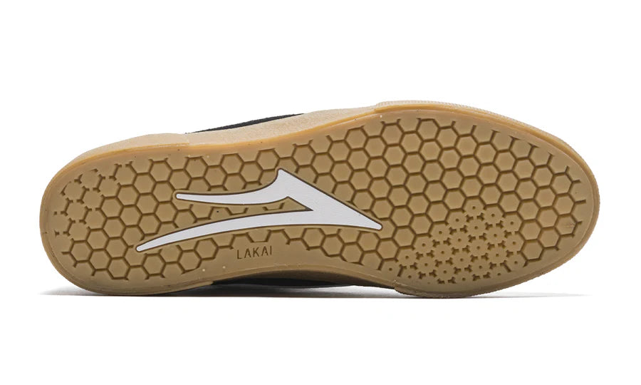 Lakai Cambridge Skate Shoes - Black/Gum