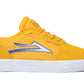 Lakai Cardiff Skate Shoes - Gold/Blue