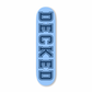 Decked Varsity Logo Light Blue