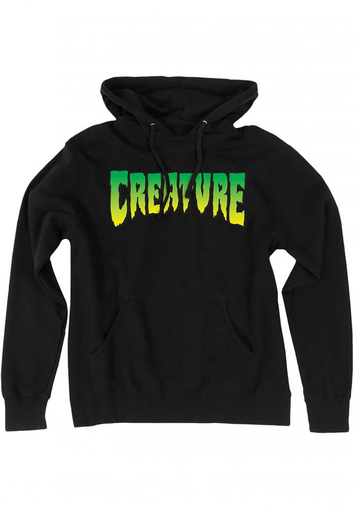 Creature Skateboards Logo Hooded Sweatshirt Black