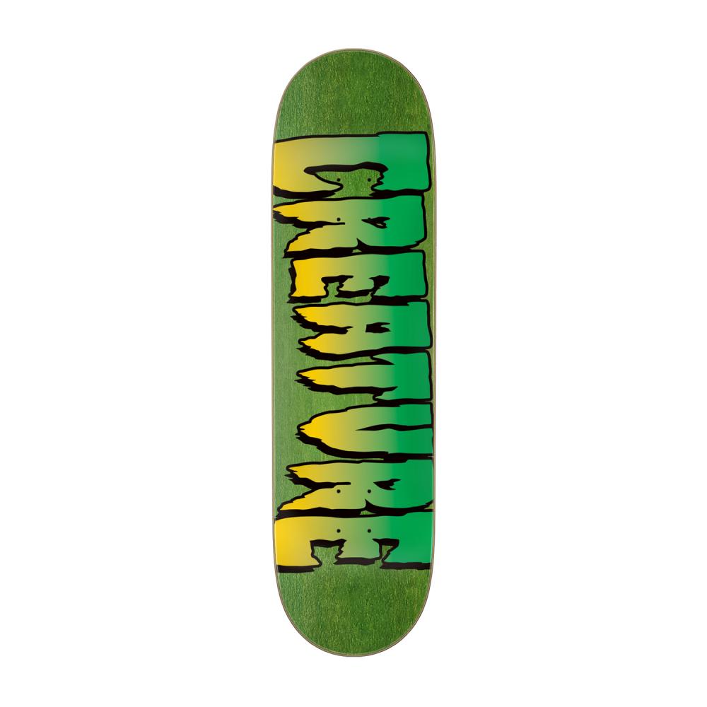 Creature Logo Outline Stumps Skateboard Deck 8.25"