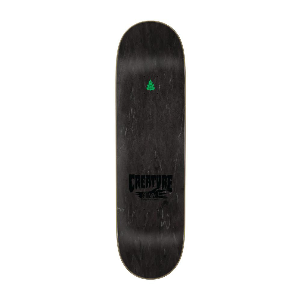 Creature Logo Outline Stumps Skateboard Deck 8.25"