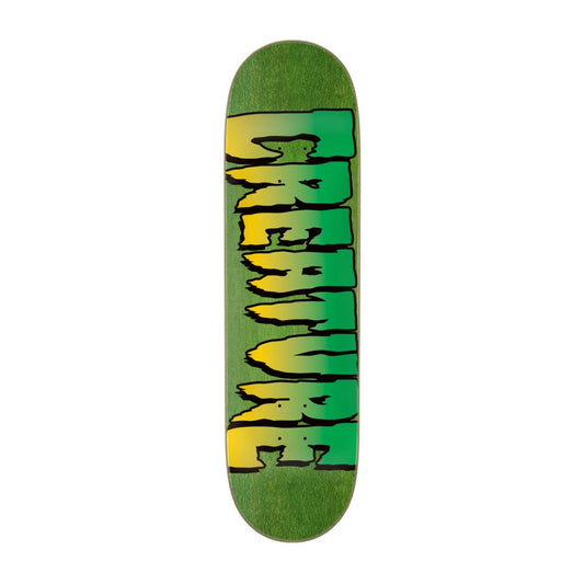 Creature Logo Outline Stumps Skateboard Deck 8.25"
