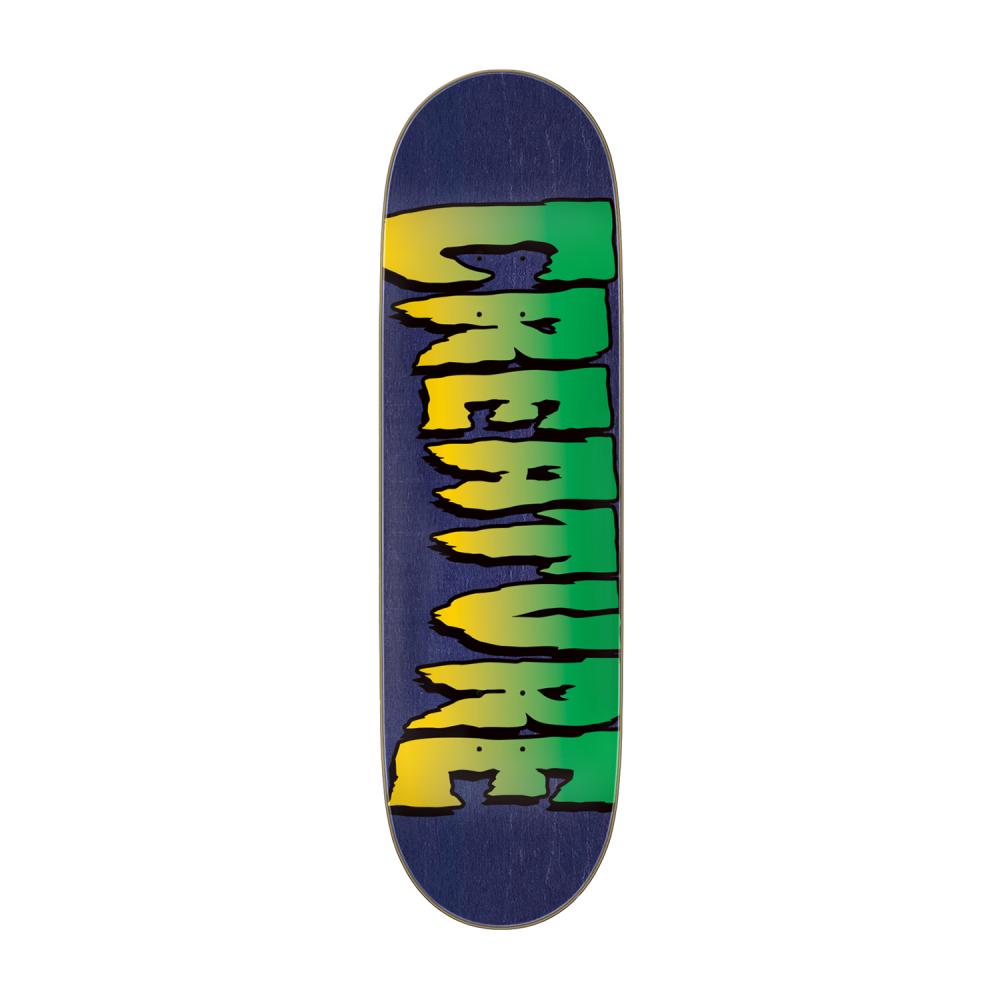 Creature Logo Outline Stumps Skateboard Deck 8"