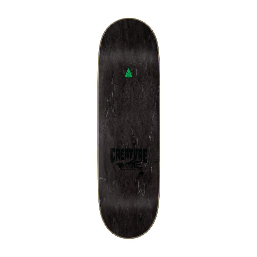 Creature Logo Outline Stumps Skateboard Deck 8"