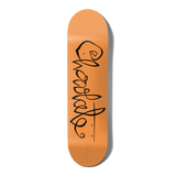 Chocolate Deck OG Script Carl Aikens 8.5"