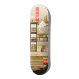 Chocolate Skateboard Deck Pixel City Carl Aikens 8"