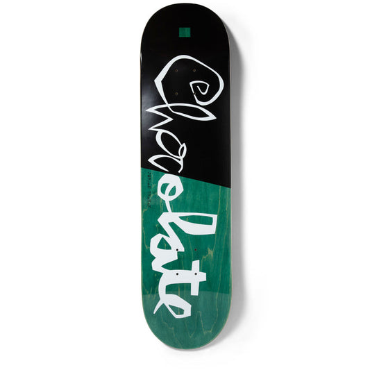 Chocolate Skateboard Deck Then Now Jordan Trahan 8.25"