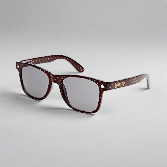 Fourstar Glassy Confetti Shades Sunglasses O/S