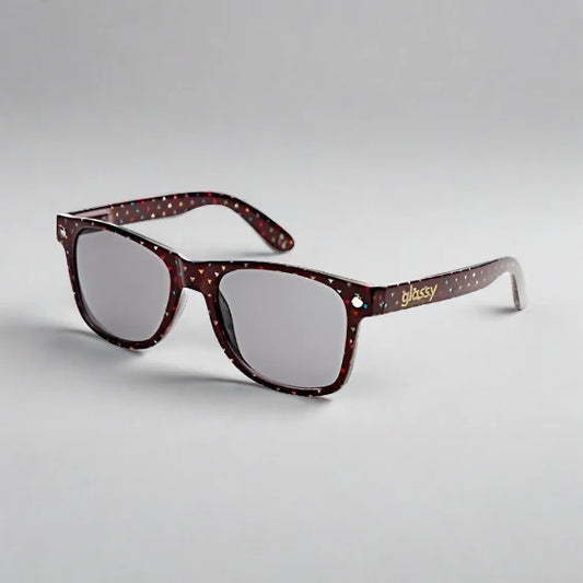 Fourstar Glassy Confetti Shades Sunglasses O/S