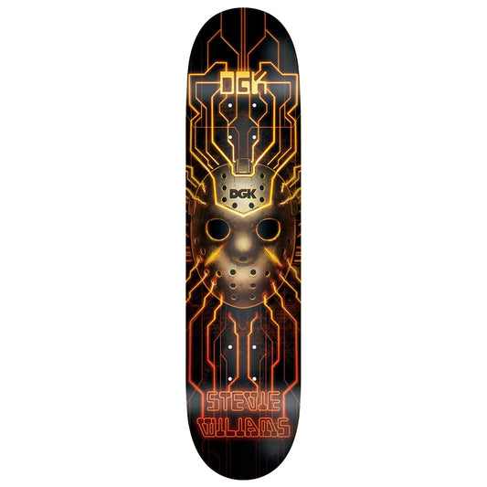 DGK Williams Glow Skateboard Deck 8.25"