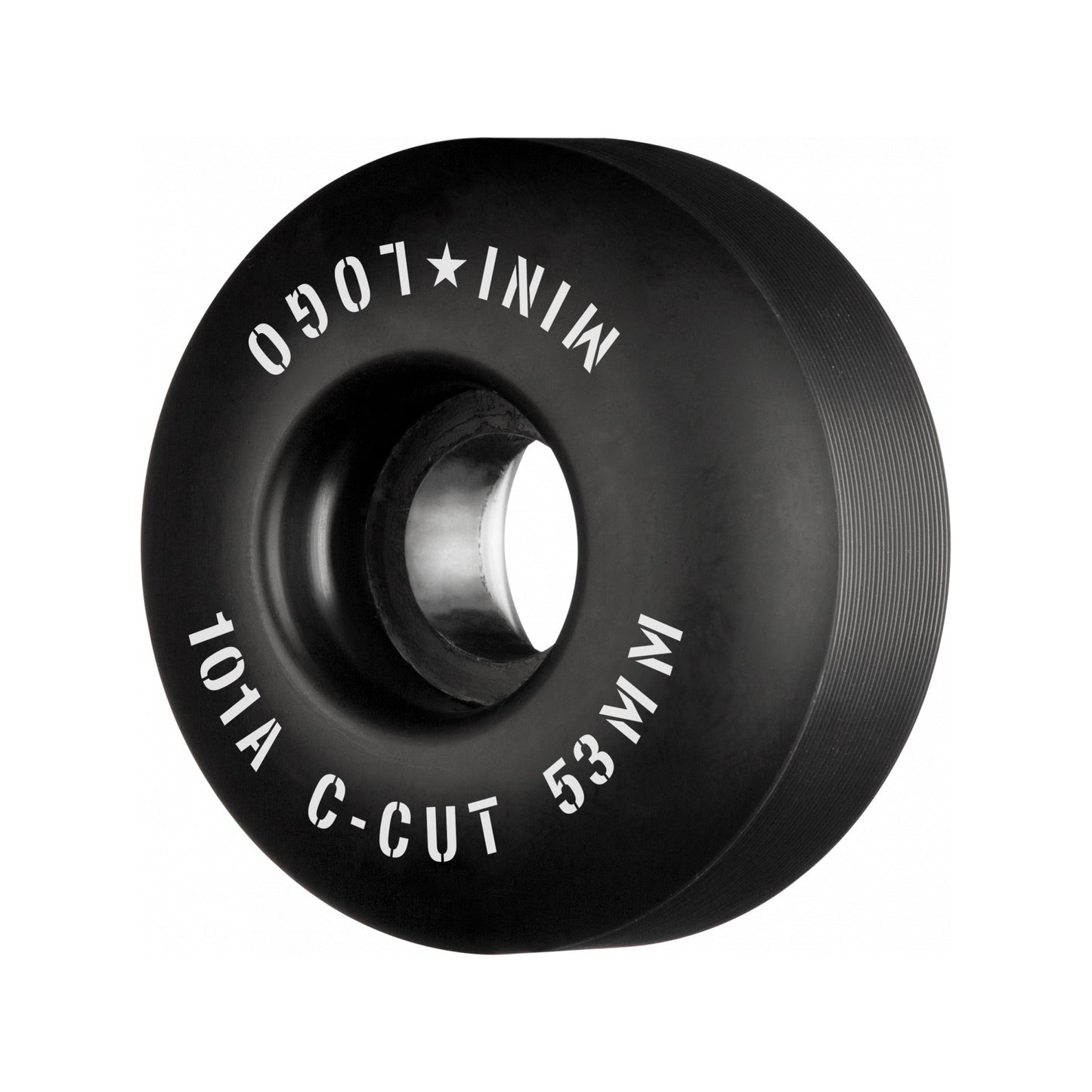 Mini-Logo C-Cut "2" • 53mm X 101a Black