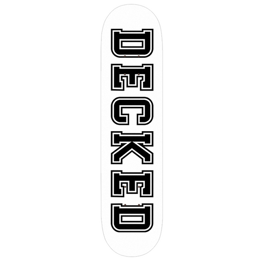 PRE ORDER - Decked OG College Deck White