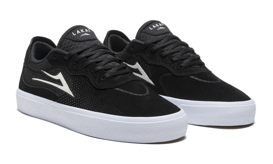 Lakai Essex Skate Shoes - Black/White