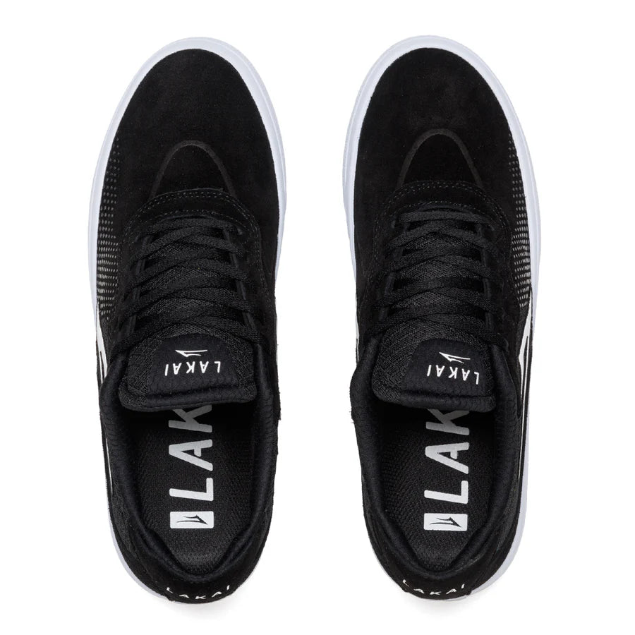 Lakai Essex Skate Shoes - Black/White