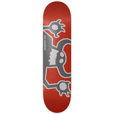Toy Machine Original Monster Skateboard Deck 8.25" Red/Grey