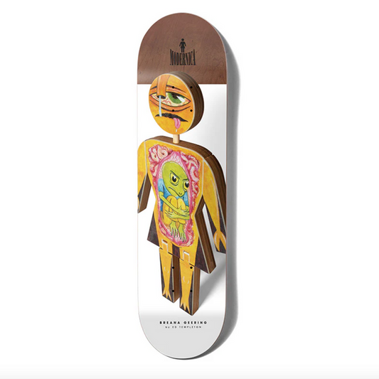Girl Skateboard Deck Modernica x Ed Templeton Breana Geering 8" 